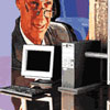 Financial subsite menu section.